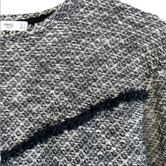 Mango Casual Chevron Fringe Top - Picture 3 of 5